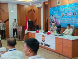 Polres Serang Latih Relawan SPPG, Tangkal Ancaman Keracunan MBG!