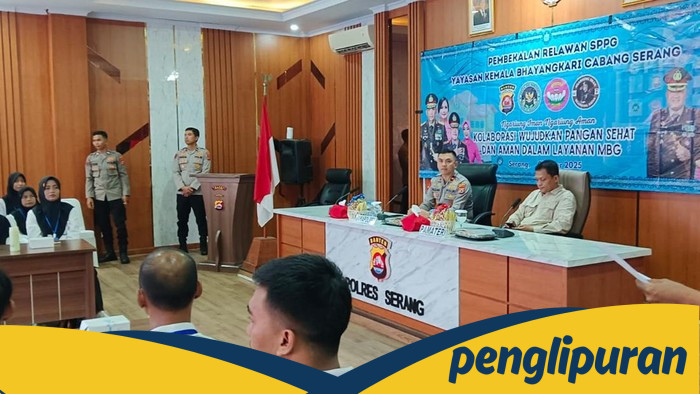 Polres Serang Latih Relawan SPPG, Tangkal Ancaman Keracunan MBG!