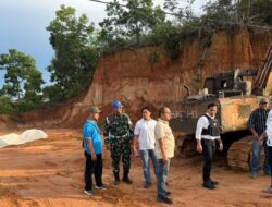 **Polres Kampar Tangkap Alat Berat Ilegal, Patroli Galian C Berbuah Hasil**