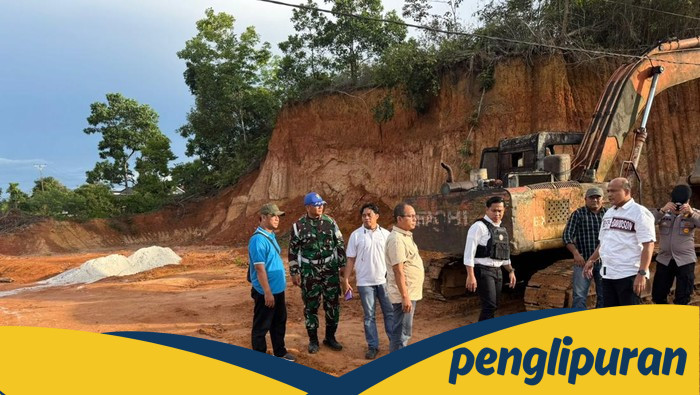 **Polres Kampar Tangkap Alat Berat Ilegal, Patroli Galian C Berbuah Hasil**