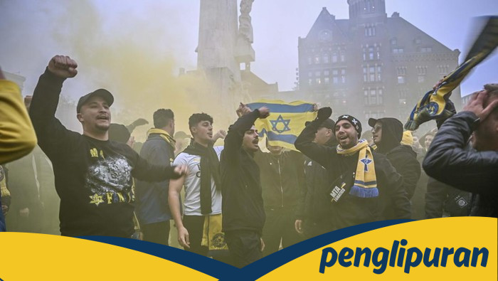 **Suporter Maccabi Tel Aviv Rusuh di Israel usai Dilarang ke Inggris**