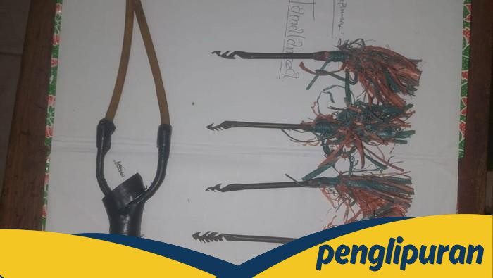 Kejutan Busur Panah di Makassar: 2 Remaja hendak Tawuran Ditangkap Polisi