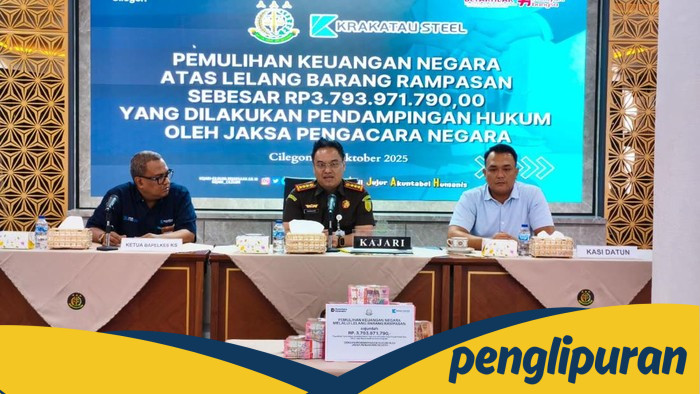 **Tanah Rampasan Korupsi Laku Dilelang, Jaksa Cilegon Kembalikan Rp3,7 M ke Negara**