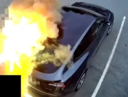 Waduh! Mobil Listrik Tesla Meledak, Ternyata Penyebabnya Sepele – Update 1