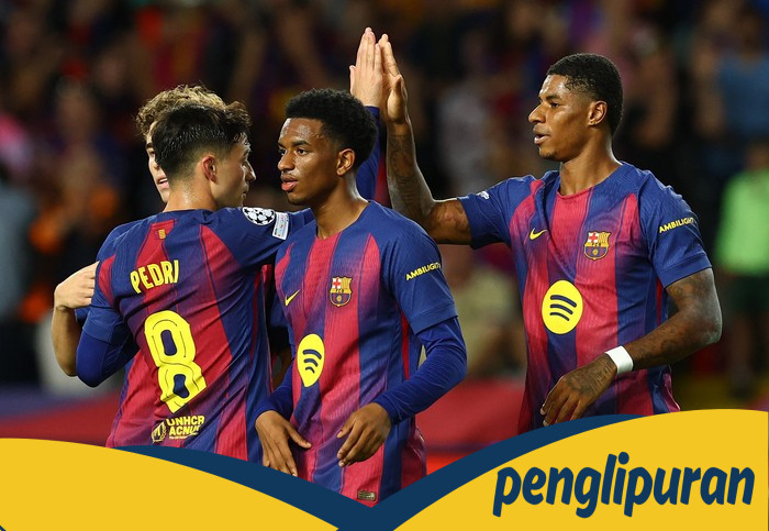 **Marcus Rashford Merendah: Performa Gemilang Barcelona di Liga Champions**
