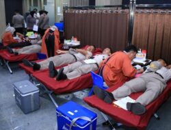 Divisi Humas Polri Gelar Donor Darah, Solidaritas Masyarakat Jelang Hari Jadi ke-74