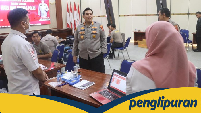 Polresta Serang Kota Donor 50 Kantong Darah, Lifeline bagi Rumah Sakit Banten!