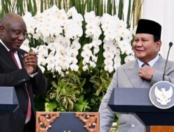 **Presiden Afsel Pujisikan Jamuan Prabowo di Istana, Mantapkan KTT G20**