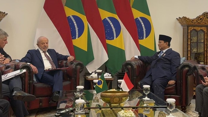 Prabowo Ajak Perjanjian Dagang, Di Hadapan Lula, Ucapkan HUT Brasil!