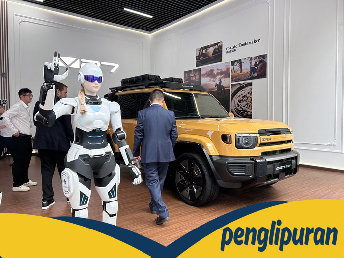 [Robot AiMOGA: Robot Canggih yang Menawan Hati dari Pangeran sampai Sales Mobil]