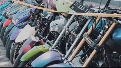Polisi Tangkap 16 Motor di Razia Balap Liar Cileungsi, Bogor