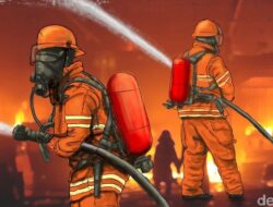 Kebakaran Menerjang Pabrik Limbah B3 di Karawang, Pemadaman dalam Proses