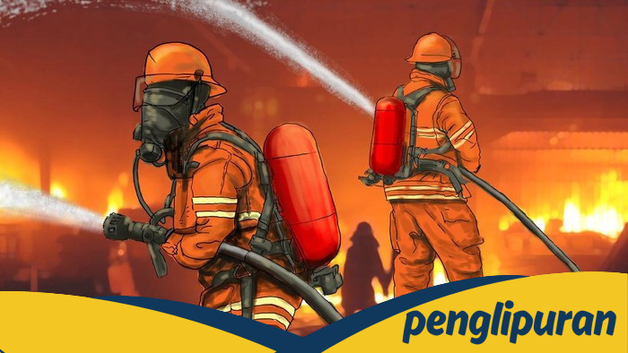 Kebakaran Menerjang Pabrik Limbah B3 di Karawang, Pemadaman dalam Proses