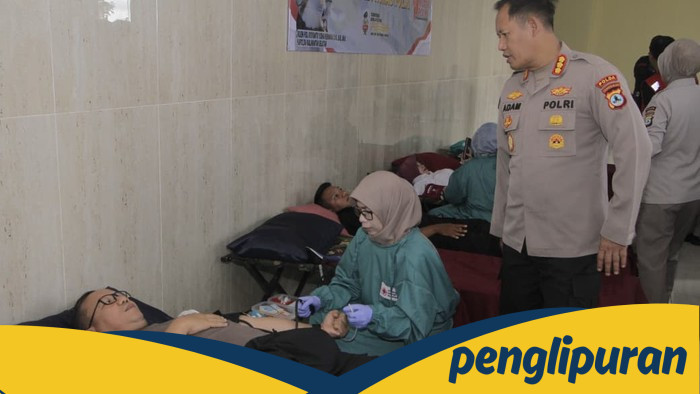 Polda Kalsel Berikan Darah Segar dalam Perayaan Hari Jadi Ke-74 Humas Polri!
