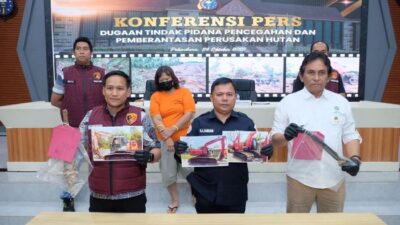 Polda Riau Bersihkan Hutan Bengkalis dari Penjahat Lahan, Tangkap Tersangka!
