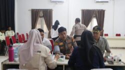 Polres Pelalawan Gelar Donor Darah di HUT Humas Polri Ke-74 – Update 1