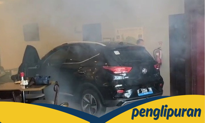 **MG Motor Indonesia Menyesalkan Insiden Tabrakan Mobil Listrik di Hotel Klaten**