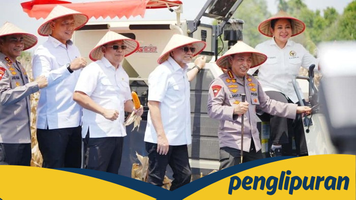 Petani Binaan Polri Toreh Rekor Panen Jagung 2,83 Juta Ton!