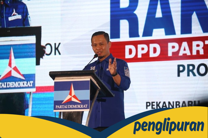 Agung Nugroho Pimpin Rakerda Demokrat Riau, Tegaskan Soliditas Dukungan untuk Pemerintah