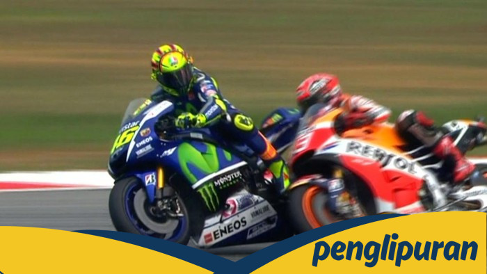 10 Tahun Sepang Clash: MotoGP Rilis Video Insiden Panas Rossi vs Marquez di Malaysia