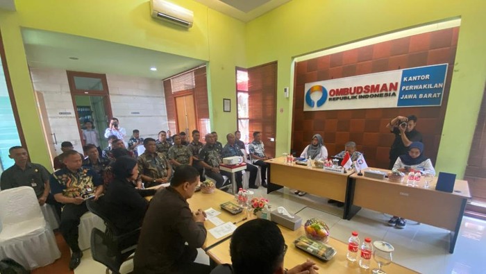 **Sespimma Polri 74 Gelar KKP di Ombudsman Jabar, Belajar Pelayanan Publik**