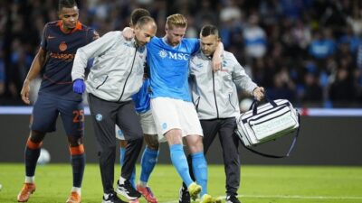 **De Bruyne Cedera Setelah Tendang Penalti, Napoli Was-Was Setelah Kemenangan atas Inter Milan**