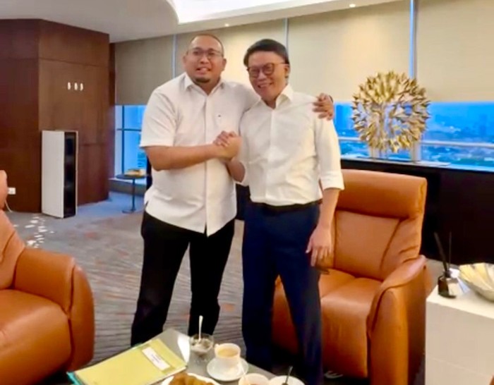 Andre Rosiade Temui Dirut Telkomsel, Bicarakan Proyek BTS di Sumbar