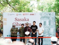 Menbud Resmikan Monumen Simbolis Jalur Masuk Cornelis de Houtman Di Banten Lama