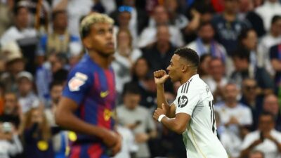 Real Madrid Vs Barcelona: Los Blancos Gagalkan Impian Barcelona di Babak Pertama!