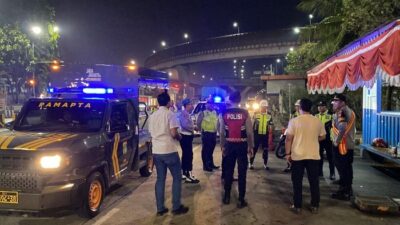 Polres Tanjung Priok Sisir Jalanan, Cegah Kriminalitas di Terminal