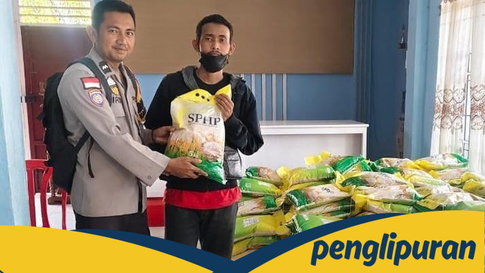 **Polisi di Riau Gelar Gerakan Pangan, Salurkan 98 Ton Beras Murah untuk Masyarakat**
