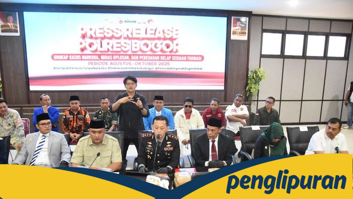 **Polres Bogor Tangkap Pengedar Sabu, Disita Senpi Ilegal di Gunung Putri**