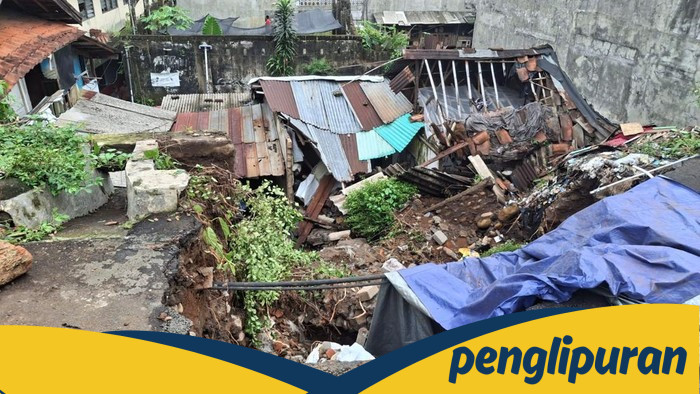 Warga Histeris Tebing di Bogor Longsor, Air Lalu Terjang Rumah-rumah - Update 1