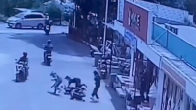 Wanita Beranian di Bogor Gagalkan Maling Motor, Pelaku Berlari Tunggang Langgang