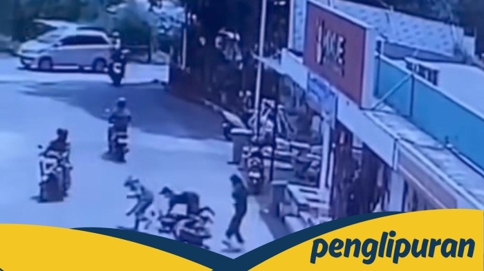 Wanita Beranian di Bogor Gagalkan Maling Motor, Pelaku Berlari Tunggang Langgang