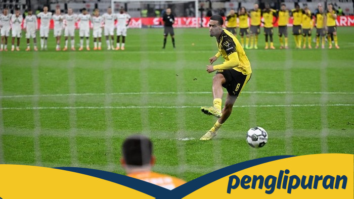 Eintracht Frankfurt Vs Dortmund: Adu Penalti Berdarah, Die Borussen Curi Kemenangan 4-2