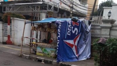 Jalur Tuna Netra di Grogol Diserobot Warung, Pemprov Bakal Tertibkan – Update 1