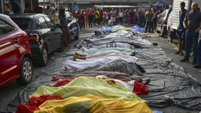 Ngeri! Polisi Brasil Temukan 40 Mayat Setelah Gerebek Geng Narkoba