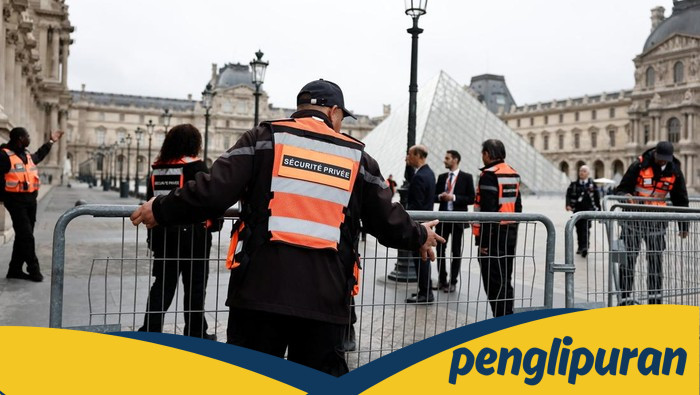 2 Tersangka Didakwa Pencurian Museum Louvre, Misteri Perhiasan Menguat!