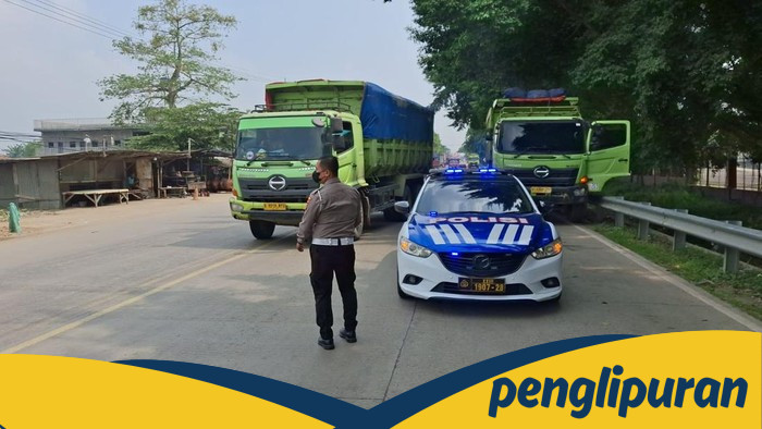 Dishub Banten Tinjau Truk Tambang, Posko Baru Tangkal Jam Operasional