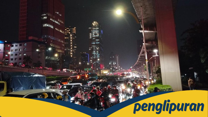 Jakarta Terjerat Kemacetan Massal Malam Ini, Puncaknya di Kemang, Jaksel