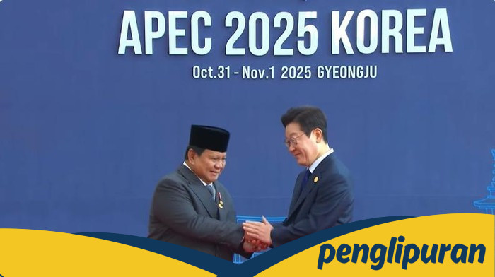 **Prabowo Subianto Hadiri KTT APEC 2025, Disambut Hangat oleh Presiden Korsel Lee Jae-myung**