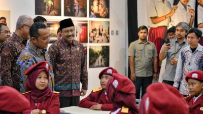 “Sekolah Rakyat Bercahaya di Pameran Merah Putih: Lihat fotonya!”