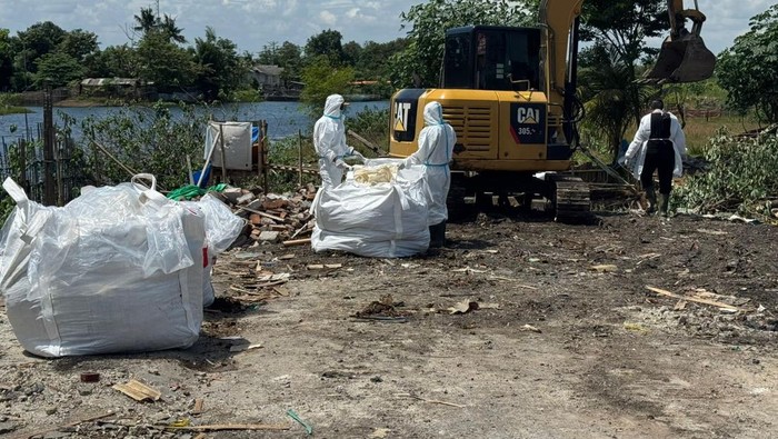 Radiasi Mencekam! Material Berbahaya di Cikande Tak Bisa Diangkut, Pemerintah Pasang Pagar