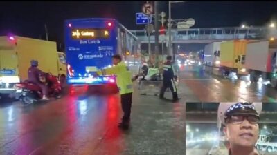 Jelang Tengah Malam, Macet Parah di Cengkareng Imbas Truk Amblas di Kosambi
