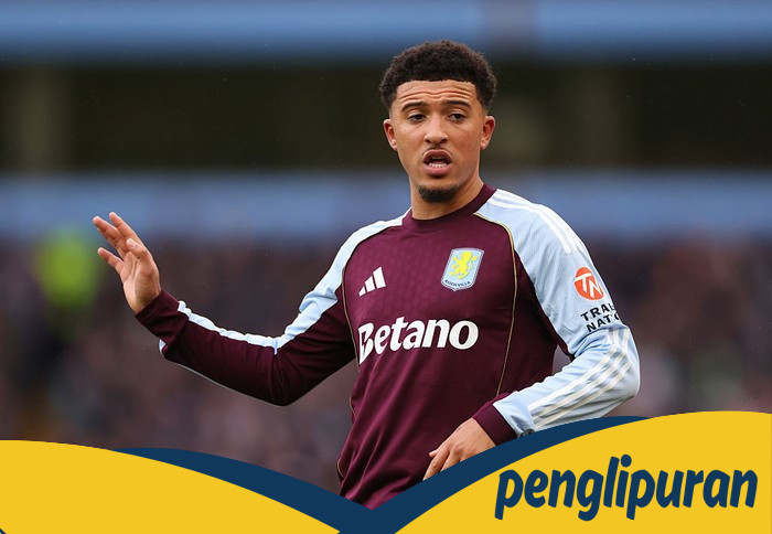 Jadon Sancho Belum Baik-Baik Saja di Aston Villa, Manchester United Berharap Peningkatan Performa