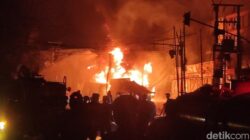 Tragedi Cianjur: Truk BBM Meledak, Pos Polisi dan Ruko Hancur dalam Sekejap