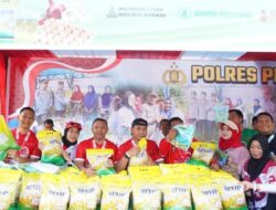 Gerakan Pangan dan Bazar UMKM Sukses Sambut HUT Pelalawan, 7 Ton Beras Terjual dalam Waktu Singkat