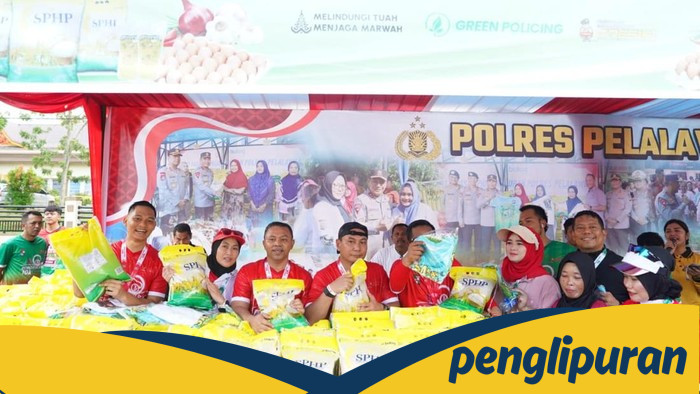 Gerakan Pangan dan Bazar UMKM Sukses Sambut HUT Pelalawan, 7 Ton Beras Terjual dalam Waktu Singkat