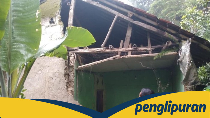 Hujan Angin Menguak Krisis Infrastruktur di Leuwisadeng Bogor! Tembok Rumah Warga Jebol, Siapa yang Bertanggung Jawab?